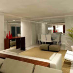 projeto arquitetura interiores decoracao sala de estar panamby arquiteta flavia medina